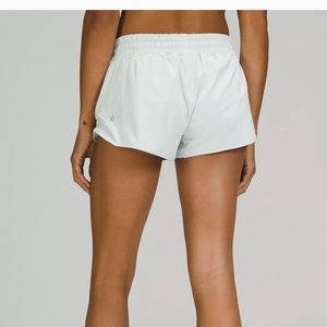 White lululemon shorts 2.5 in. Size 4